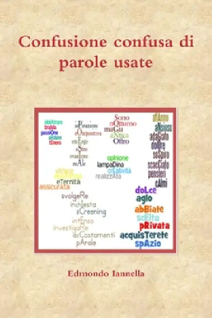 Confusione confusa di parole usate. Stampato by Edmondo Iannella