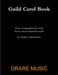 Guild Carol Book by Andrew Henderson
