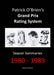 Patrick O'Brien's Grand Prix Rating System: Season Summaries 1980-1989 by Patrick O'Brien