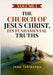 The Church of Jesus Christ, Its Fundamental Truths Volume 1 by Jean Tshibangu
