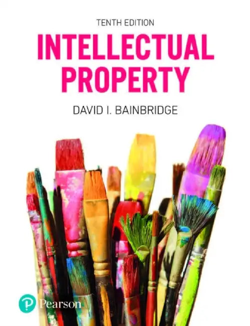 Intellectual Property by David Bainbridge