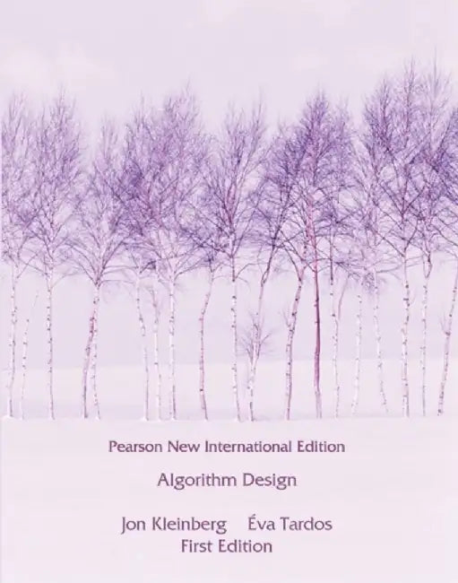 Algorithm Design by Jon Kleinberg