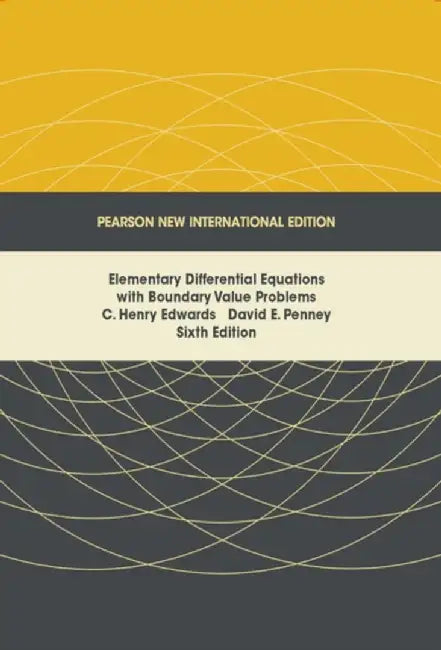 Elementary Differential Equations with Boundary Value Problems by C. Edwards
