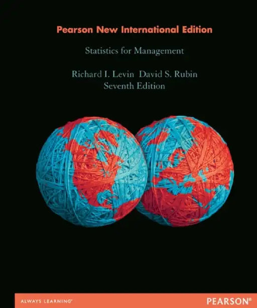 Statistics for Management by Richard Levin