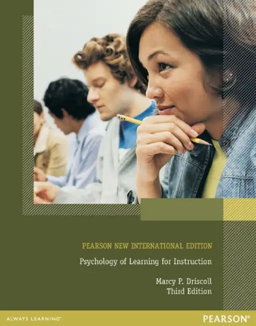 Psychology of Learning for Instruction by Marcy Driscoll