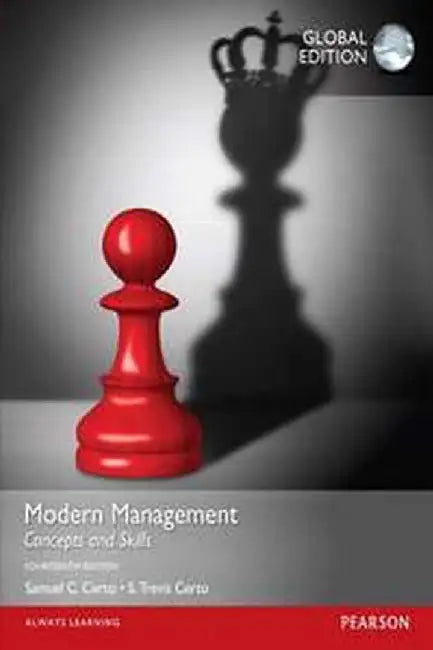 Modern Management: Concepts and Skills G by Samuel C. Certo 