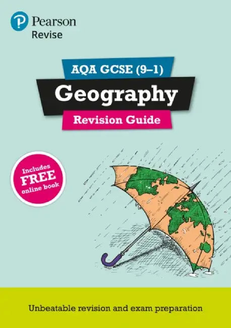 Pearson REVISE AQA GCSE Geography Revision Guide: incl. online revision - for 2025 and 2026 exams by Rob Bircher