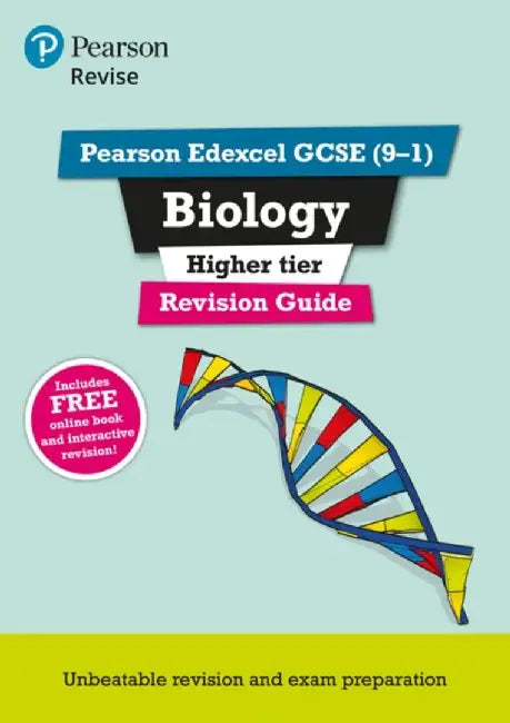 Pearson REVISE Edexcel GCSE Biology (Higher) Revision Guide: incl. online revision and quizzes - for 2025 and 2026 exams by Pauline Lowrie