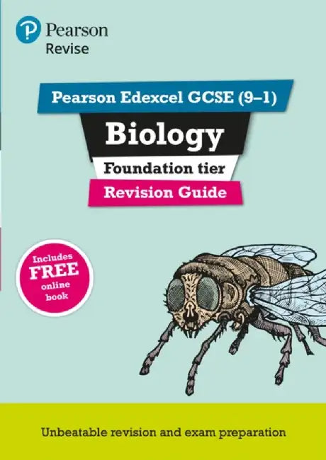Pearson REVISE Edexcel GCSE Biology (Foundation) Revision Guide: incl. online revision and quizzes - for 2025 and 2026 exams by Pauline Lowrie