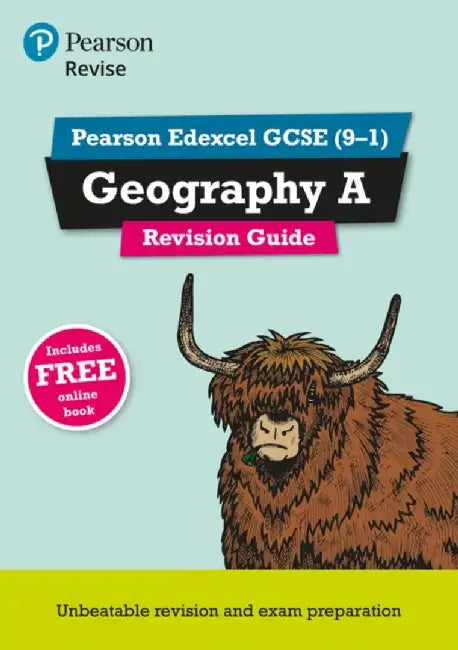 Pearson REVISE Edexcel GCSE Geography A Revision Guide: incl. online revision - for 2025 and 2026 exams by Michael Chiles