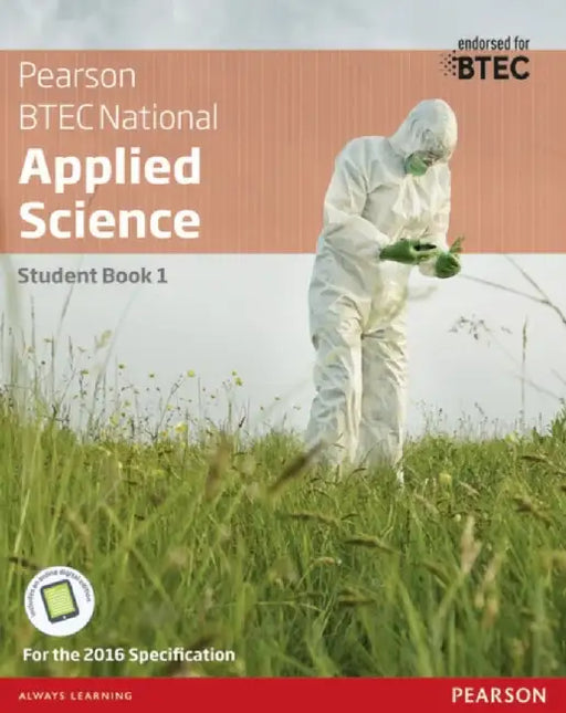 BTEC National Applied Science Student Book 1 by Joanne Hartley