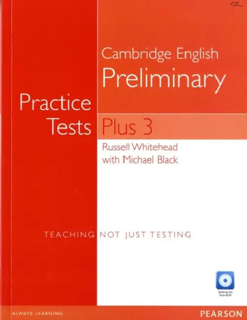 Practice Tests Plus PET 3 with Key and Multi-ROM/Audio CD Pack by Russell Whitehead
