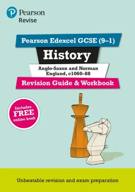 Pearson REVISE Edexcel GCSE History Anglo-Saxon & Norman England Revision Guide & Workbook: incl. online revision and quizzes - for 2025 and 2026 exams by Rob Bircher