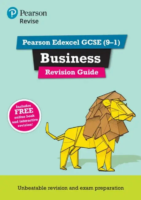 Pearson REVISE Edexcel GCSE Business: Revision Guide incl. online revision and quizzes - for 2025 and 2026 exams