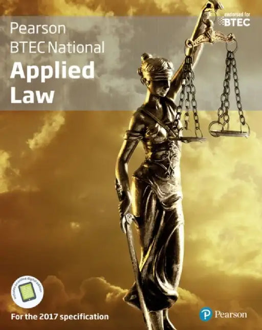 BTEC National Applied Law student book + Active book by Ann Summerscales