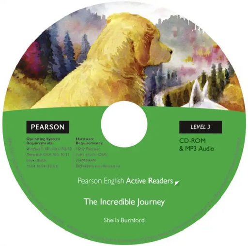 L3:Incredible Journey Bk & M-ROM Pk by Sheila Burnford
