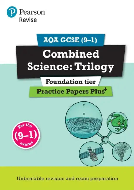 Pearson REVISE AQA GCSE Combined Science (Foundation) Practice Papers Plus - for 2026, 2027 exams by Stephen Hoare
