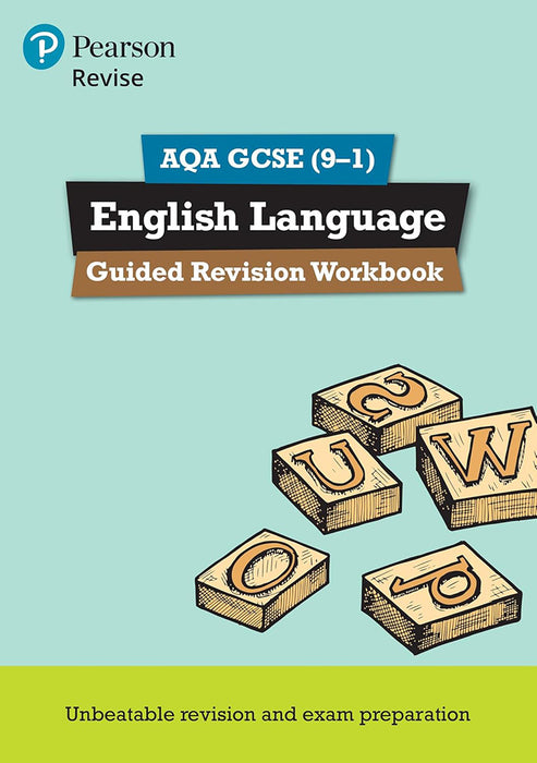 Pearson REVISE AQA GCSE English Language Guided Revision Workbook: For 2025 and 2026 assessments and exams