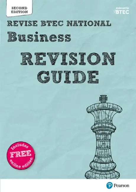 Pearson REVISE BTEC National Business Revision Guide inc online edition - for 2025 exams by Jon Sutherland