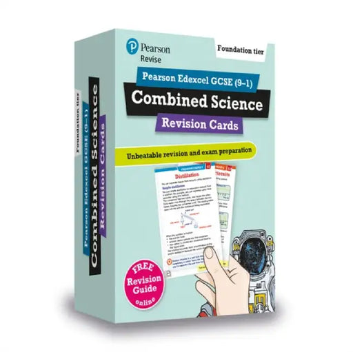Pearson REVISE Edexcel GCSE Combined Science (Foundation): Revision Cards incl. online revision and quizzes - for 2025 and 2026 exams