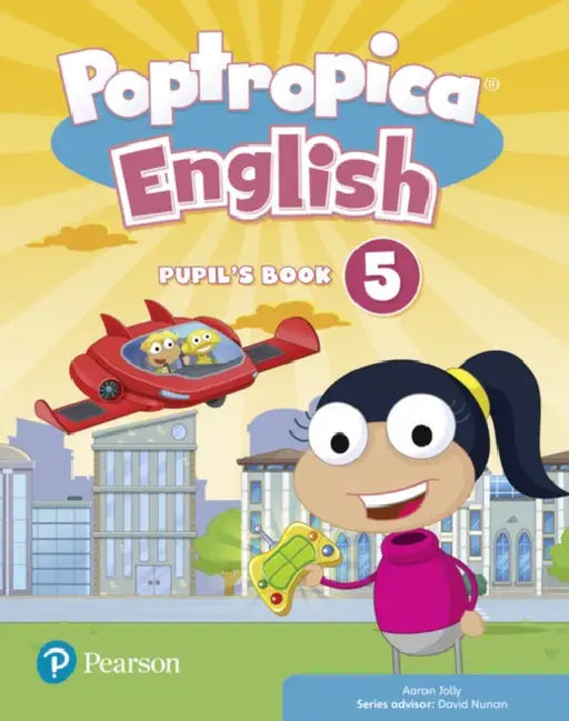 Poptropica English Level 5 Pupil's Book plus Online World Access Code for pack by Linnette Erocak