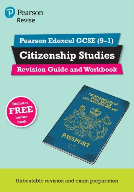 Pearson REVISE Edexcel GCSE Citizenship Revision Guide and Workbook Incl. online revision - for 2025 and 2026 exams by Graeme Roffe