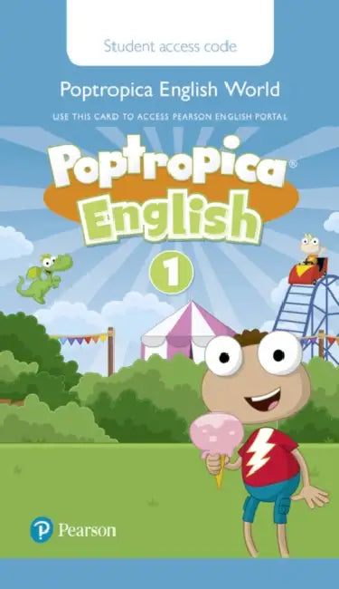 Poptropica English American Edition 1 Student Pep Access Card