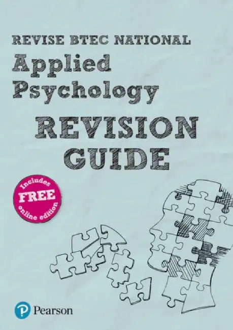 Pearson REVISE BTEC National Applied Psychology Revision Guide inc online edition - for 2025 exams by Susan Harty