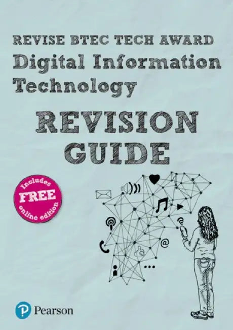 Pearson REVISE BTEC Tech Award Digital Information Technology Revision Guide: incl. online revision - for 2025 and 2026 exams by Alan Jarvis