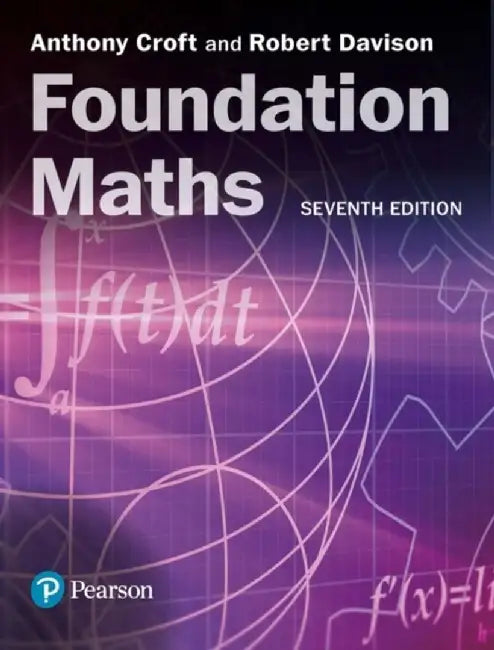 Foundation Maths by Anthony Croft