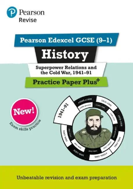 Pearson REVISE Edexcel GCSE History Superpower relations and the Cold War, 1941-91: Practice Paper Plus incl. online revision and quizzes - for 2025 and 2026 exams by Rob Bircher
