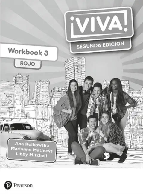 Viva! 3 Rojo Segunda Edicion Workbook (Pack of 8) by Libby Mitchell