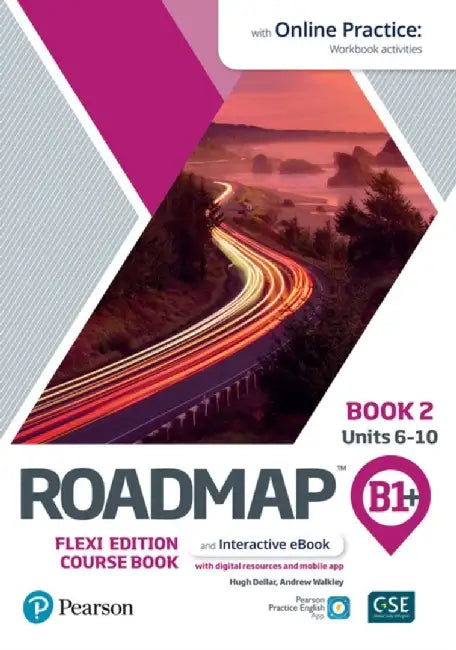 Roadmap B1+ Flexi Edition Course Book 2 with eBook and Online Practice Access by Hugh Dellar