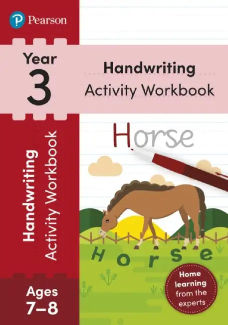Pearson Learn at Home Handwriting Activity Workbook Year 3 by Sarah Loader