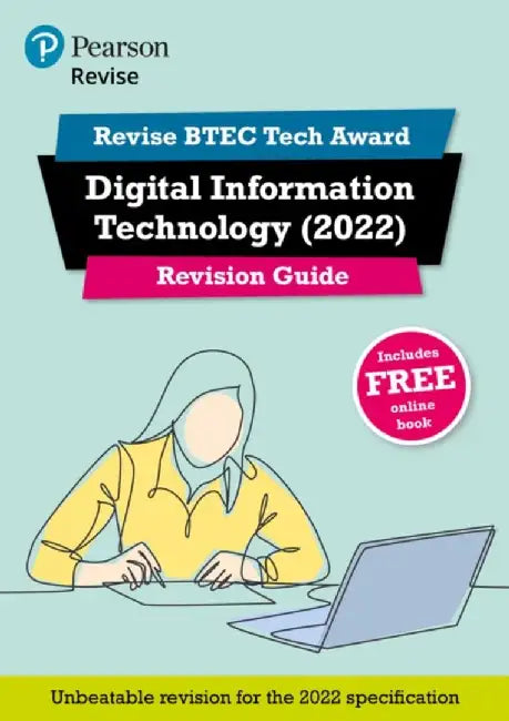 Pearson REVISE BTEC Tech Award Digital Information Technology Revision Guide inc online edition - for 2025 and 2026 exams by Alan Jarvis