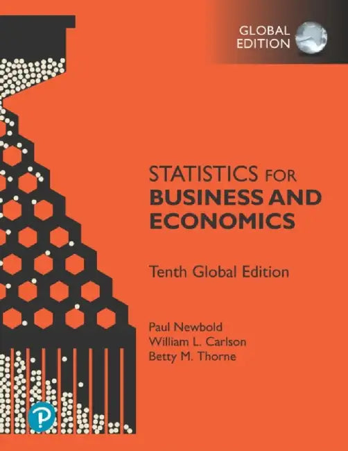 Statistics for Business and Economics, Global Edition by Paul Newbold