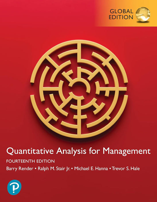 Quantitative Analysis for Management by Barry Render