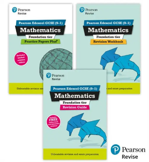 New Pearson Revise Edexcel GCSE Mathematics Foundation Complete Revision & Practice Bundle - 2025 and 2026 exams by Harry Smith