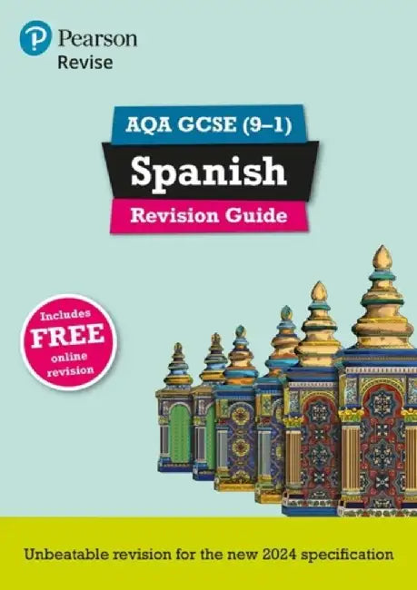 Pearson Revise AQA GCSE Spanish: Revision Guide incl. audio, quiz & video content - for 2026 and 2027 exams (new specification) by Vivien Halksworth