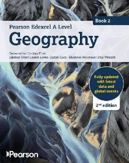 Pearson Edexcel A level Geography Book 2 Student Book 2nd edition by Lindsay Frost