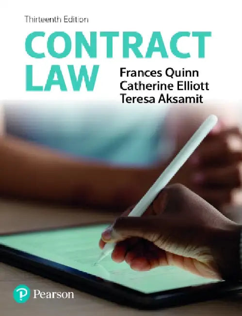 Contract Law by Catherine Elliott