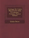Catalogo Dei Codici Manoscritti Della Trivulziana by Giulio Porro