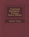Fractional Distillation by Sydney Young
