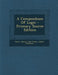 A Compendium of Logic - Primary Source Edition by Henry Aldrich