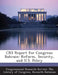 Crs Report for Congress: Bahrain: Reform, Security, and U.S. Policy by Kenneth Katzman, Congressional Research Service the Libr