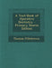 Text-Book Of Operative Dentistry by Thomas Fillebrown