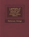 Geography Of India: Physical, Political, and Commercial by George Patterson