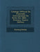 Catalogo Official Da Exposicao Internacional Do Porto Em 1865... by Anonymous