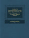 Anales De Construcciones Civiles, Minas E Industrias Del Peru, Volumes 1-3... - Primary Source Edition by Anonymous