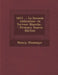1815 ...: La Seconde Abdication--la Terreur Blanche... by Henry Houssaye